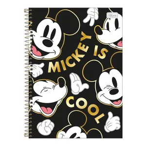 Caderno Universitário Tilibra Espiral 80Fls Mickey Mouse 1
