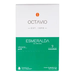 Café em Cápsulas Octávio Esmeralda 10 Unidades
