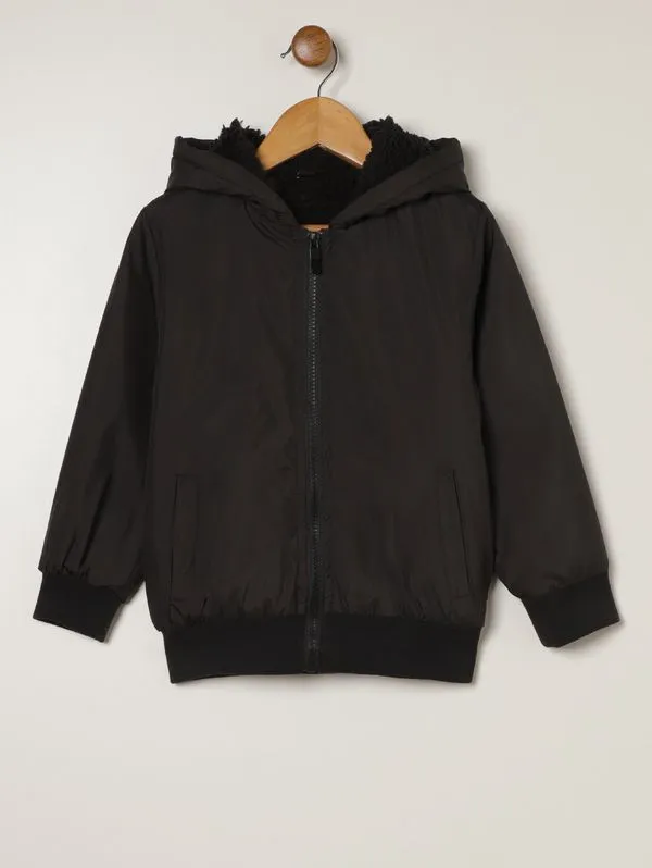 Jaqueta Infantil Para Menino - PRETO 4