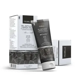 Gel De Limpeza Facial Carvão Ativado Probelle Sinta-Se Bem 160ml
