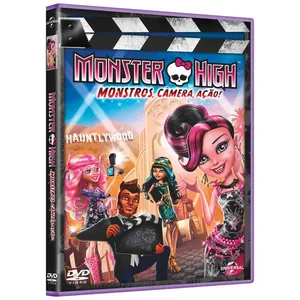 DVD - Monster High - Monstros, Câmera, Ação!