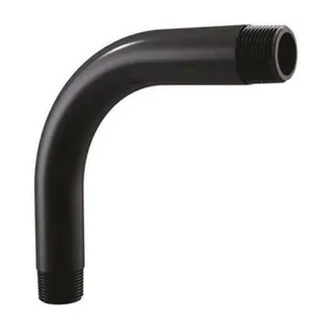 Curva 90º PVC Roscável Coflex Curva 90° PVC Roscável 3" Preto Coflex