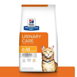 Ração Hill's Prescription Diet C/D Multicare Gatos Adultos Cuidado Urinário 3,8 kg