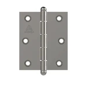 Dobradiça Pino Bola Aliança 3.1/2"x2.1/2" (1,50) 81500B Niquelado (MP)