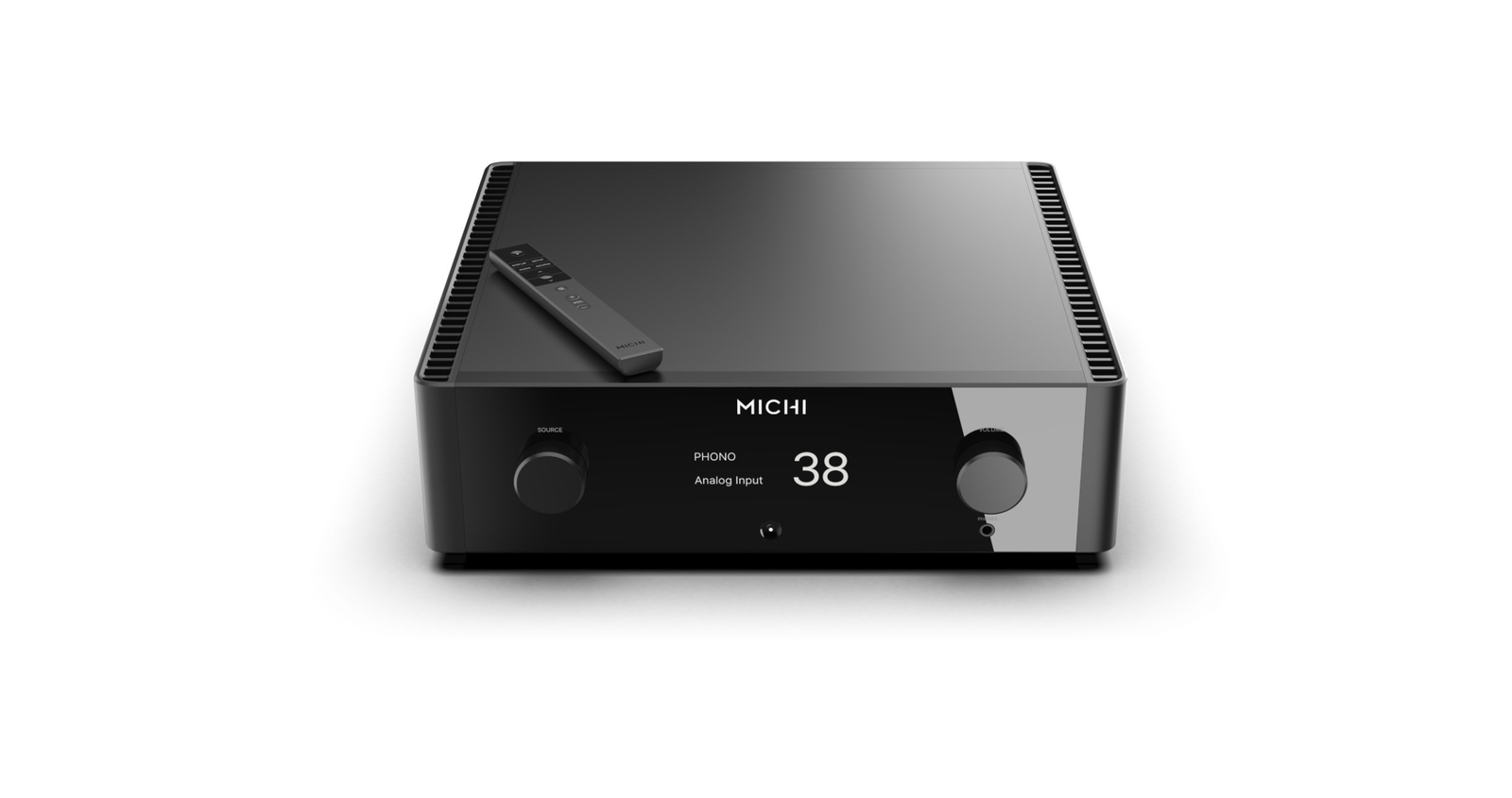Amplificador Integrado MICHI X3 Black 120V com DAC e Bluetooth - 200W RMS