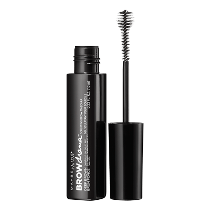 Máscara para Sobrancelhas Maybelline Studio Brow Drama Marrom 7ml