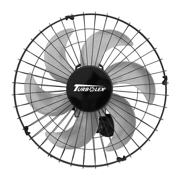 Ventilador de Parede Vitalex 50cm Hélice 6 Pás 3 Velocidades Preto Ga-40 Oscilante Bivolt Ventilador de Parede Vitalex 50cm 6 Pás 3 Velocidades Preto Modelo Ga-40 Bivolt
