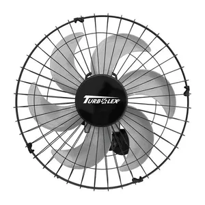 Ventilador de Parede Vitalex 50cm Hélice 6 Pás 3 Velocidades Preto Ga-40 Oscilante Bivolt Ventilador de Parede Vitalex 50cm 6 Pás 3 Velocidades Preto Modelo Ga-40 Bivolt