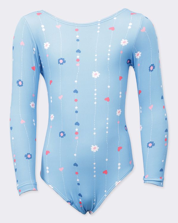 Maio Infantil Estampado Manga Longa + Proteção UV50+Azul 6