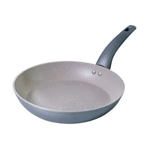 Frigideira Indução Antiaderente Revestida Em Granito Cinza ø20cm