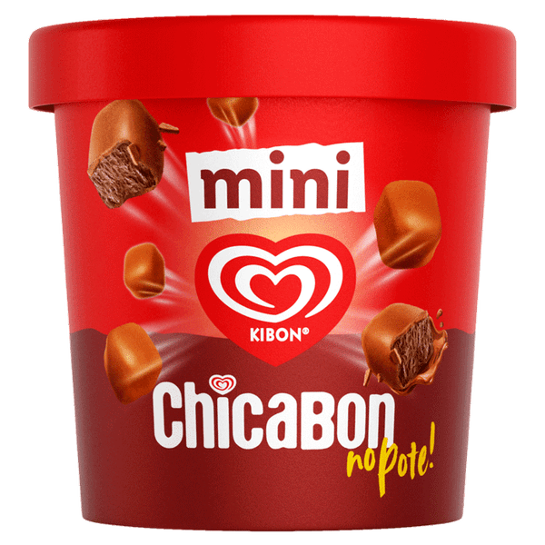 Mini Sorvete Kibon Chicabon no Pote 184g