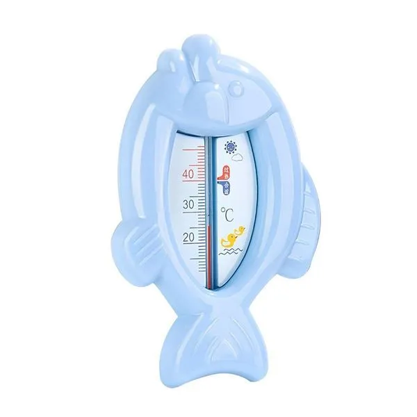 Termômetro De Banho Bebê Infantil Monitor Temperatura Da água - Peixe Azul