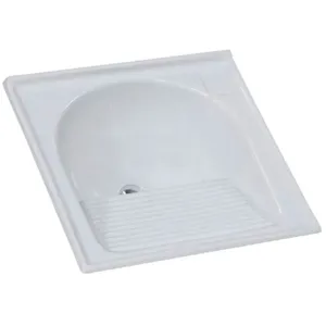 Tanque Granitado Sintético Simples N°1 Com 60x60cm Branco - 500307 - A.j.rorato