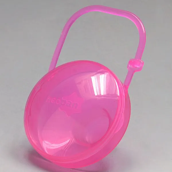 Porta Chupeta Neon Rosa 7317
