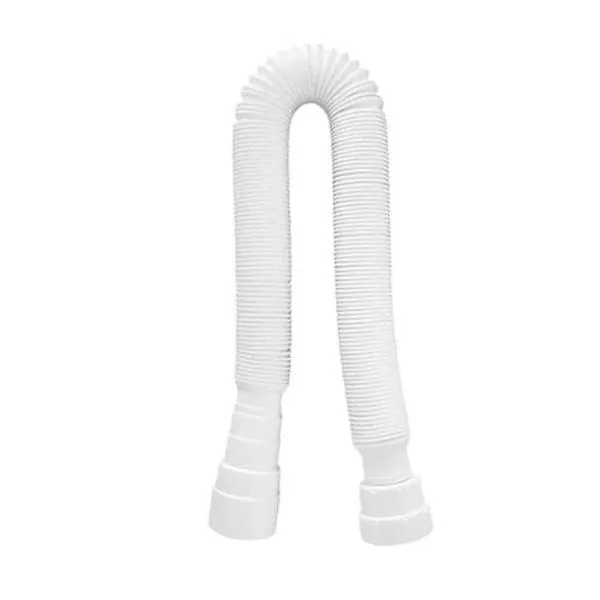Sifão Simples Multiuso 1500mm para Cozinha Banheiro e Lavanderia Branco Socel Sifão Simples Multiuso 1500mm para Escoamento de Água Branco Socel