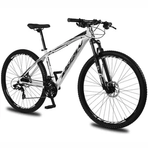 Bicicleta Aro 29 Krw Alumínio 24Vel Shimano Alivio Hidráulico Suspensão Trava Ombro e Cassete Kr12