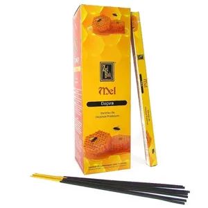 Incenso De Mel Doçura Zed Black Caixa Com 25 Pacotes (MP)