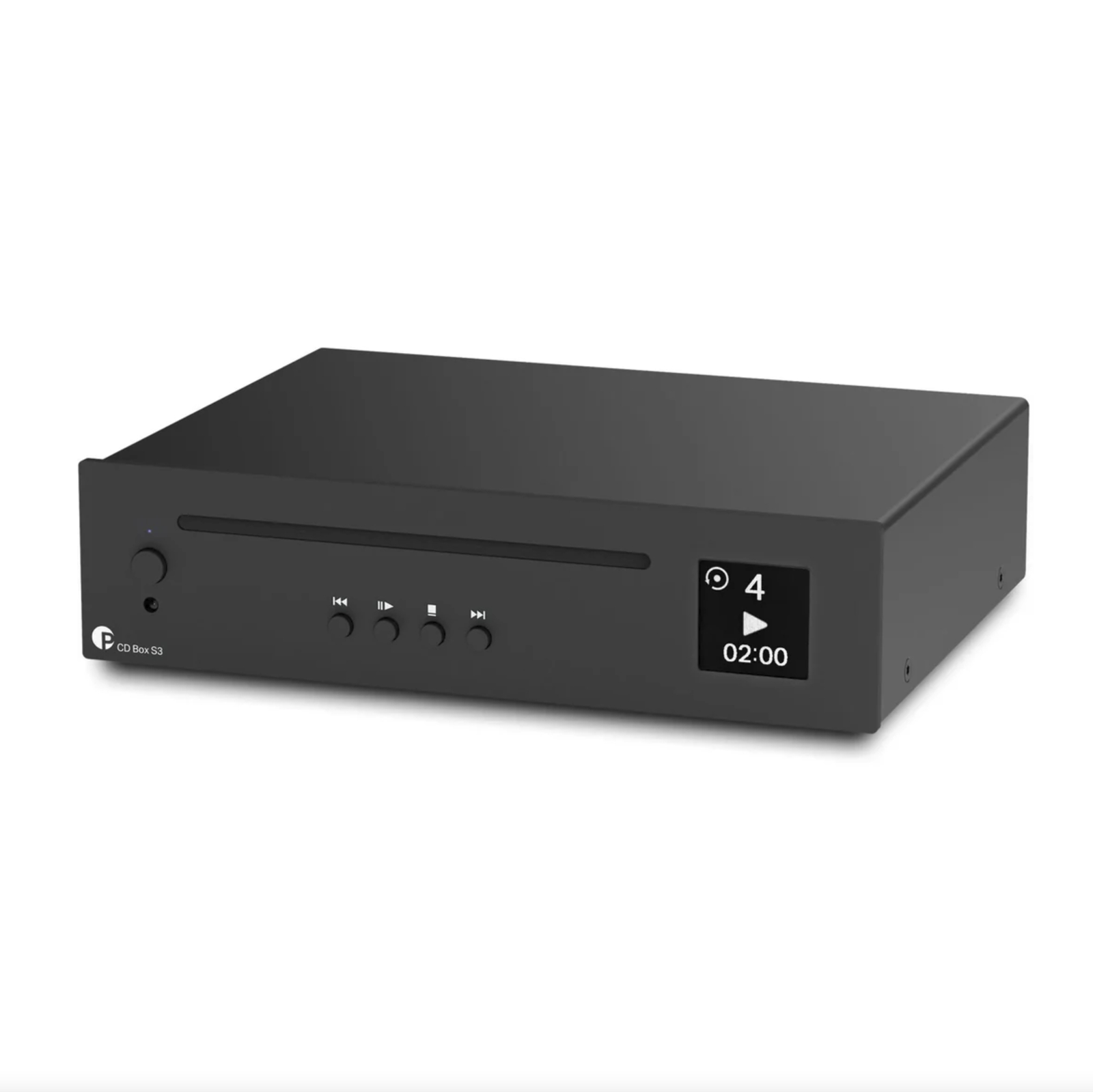 Pro-Ject CD Box S3 - Ultra compacto CD Player 32bit/384kHz DAC - Preto