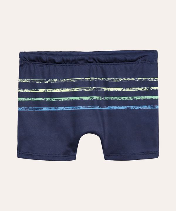 sunga infantil boxer listrada azul 14