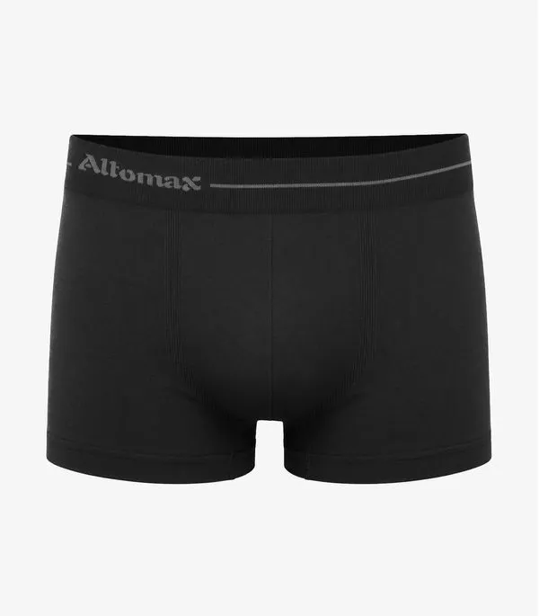 Cueca Boxer Lisa Microfibra Altomax Preto G