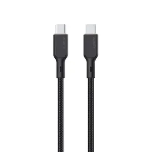 Cabo Aukey Para USB-C De 1,8m E 100W CB-KCC102 Preto (MP)