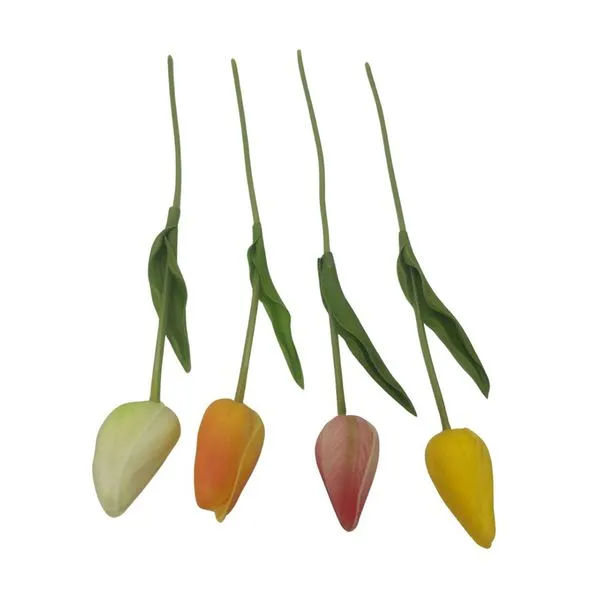 Flor Galho Tulipa EVA Sortido 34cm W44902CX1200 - winmax