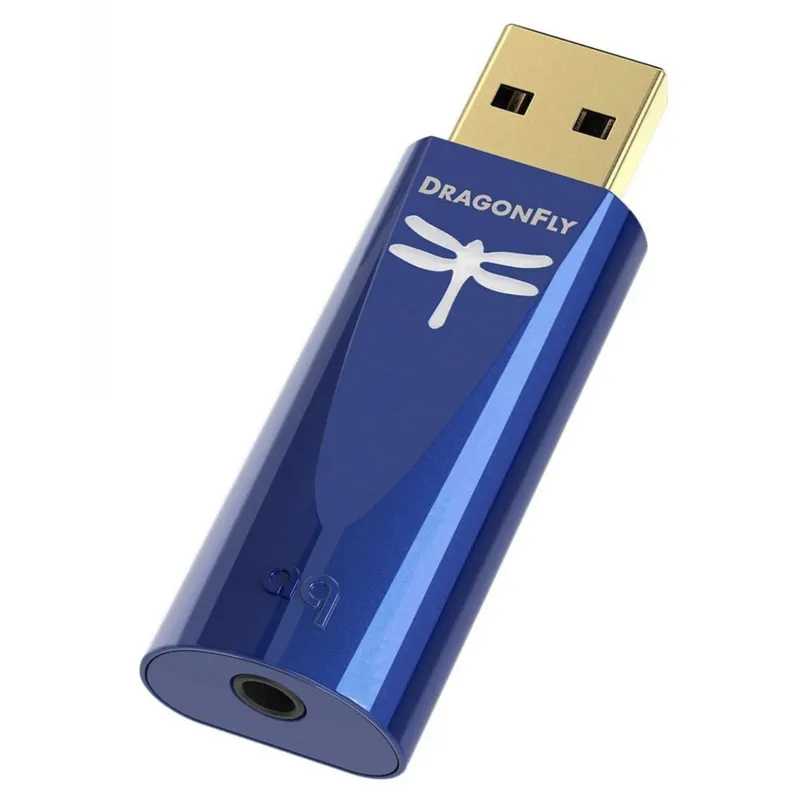 AudioQuest Dragonfly Cobalt Conversor digital para analógico USB