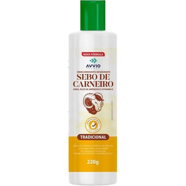 Gel de Massagem Avvio Sebo De Carneiro 220g