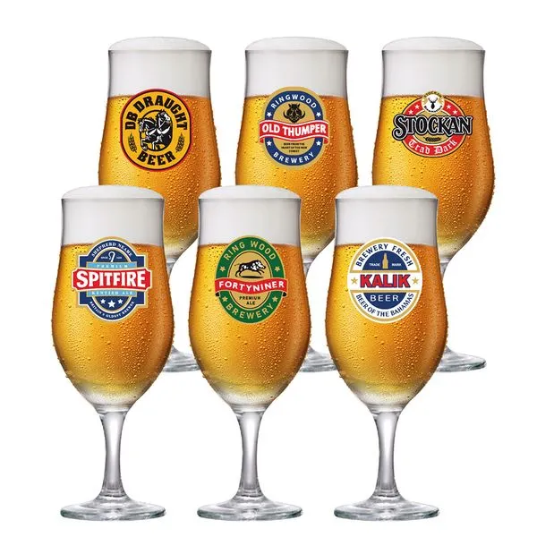 Taça Berlin Conjunto Happy Vidro Transparente Sortida 2 Peças 330ml 2680595 - Ruvolo