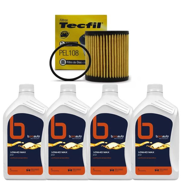 Troca De Óleo 307 Cc 2.0 16V (2004-2008) 10W40 BProauto 307 Cc 2.0 16V (2004-2008) 10W40 BProauto