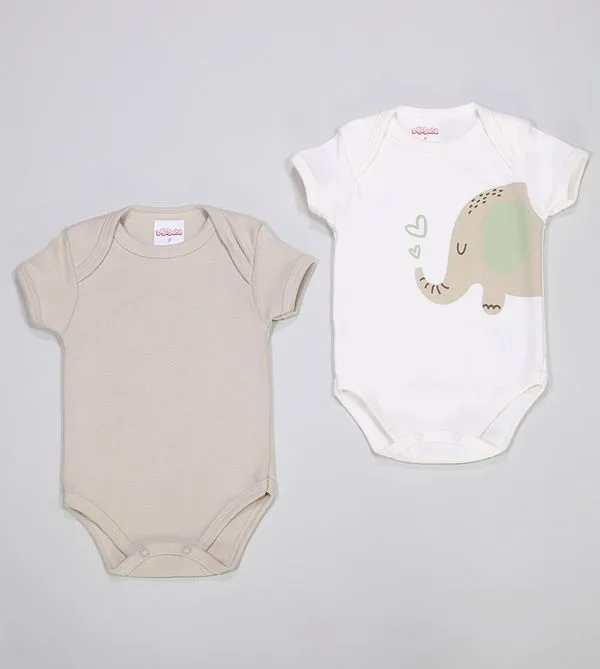 Body 2 Unidades - 6009379 Bege - GG