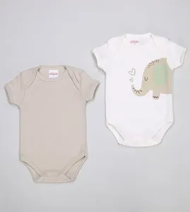 Body 2 Unidades - 6009379 Bege - GG