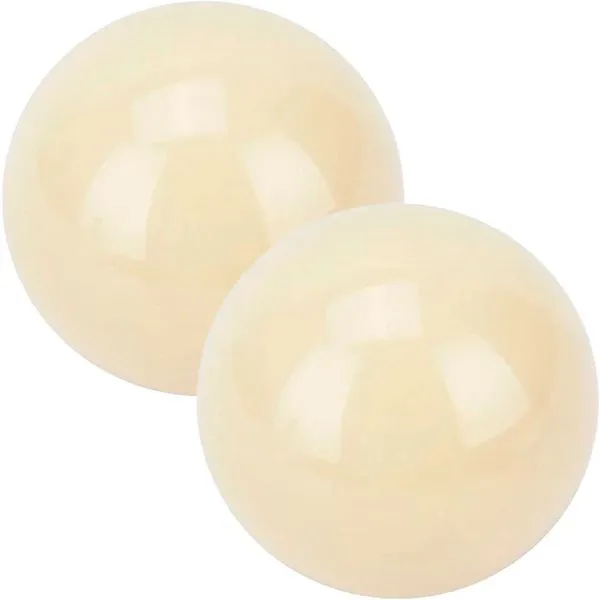 Kit 12 Bolas Bolão de Sinuca Profissional Resina Fenólica Mais Pesada Excelente Desempenho Branco Kit 12 Bolas Bolão Sinuca Profissional Resina Fenólica Durável e Pesada Branco