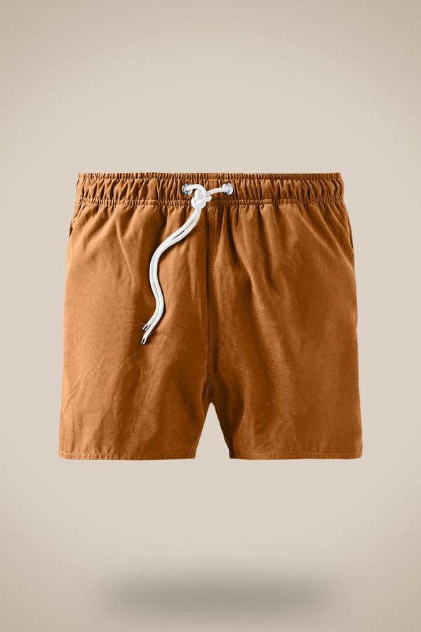 Short Praia Cupro Ocre - G