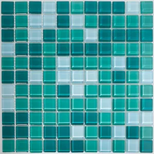 Pastilha de Vidro PR3164 Miscelânea 30x30cm (Lote ESMERALDA)