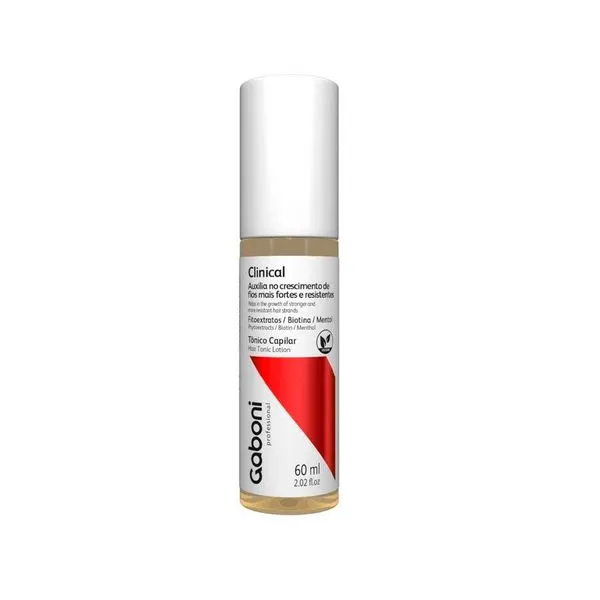 Tônico Gaboni Clinical: Crescimento e Força Capilar 60ml