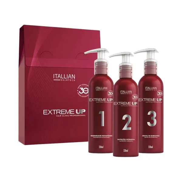 Kit Itallian Extreme Up Hidratante 690ml Kit Itallian Masc 690ml Extreme Up Hidratante