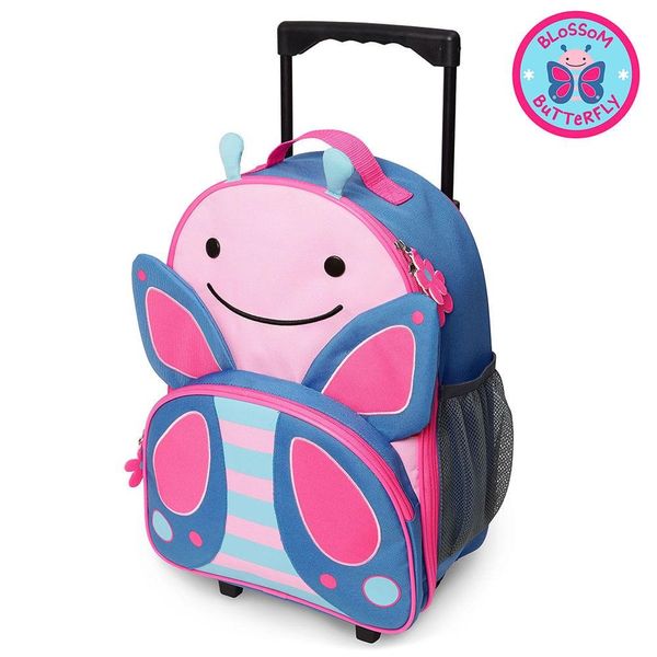Mochila de Rodinha Zoo Borboleta Skip Hop Rosa Único