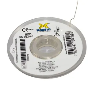 Solda De Prata Ortodôntica Ø0,5mm Rolo Comp. 5,0m Morelli