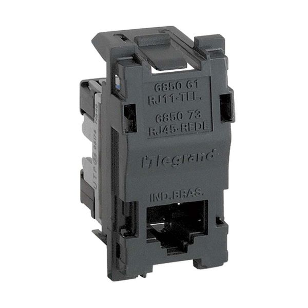Tomada para telefone RJ45 sem tampa Vela 685073 Pial