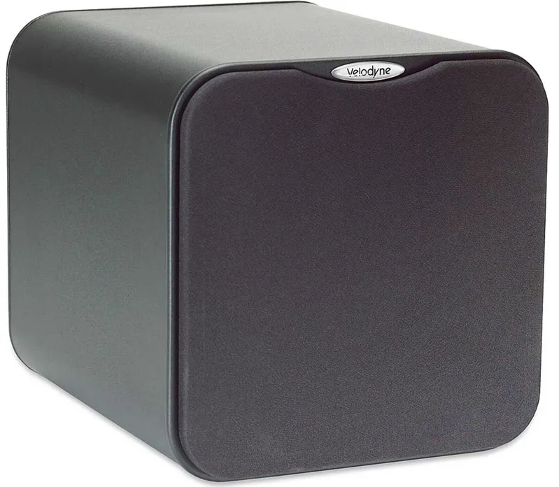 Velodyne Acoustics MiniVee X 8 Subwoofer Compacto de Alta Precisão com App e Correção de Ambiente