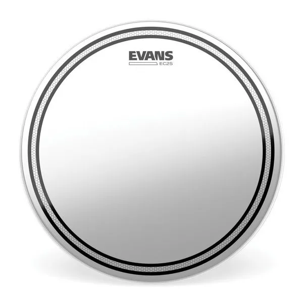 Pele para Bateria Evans EC2S B14EC2S 14" Porosa Dupla Camada com Anel Redutor de Harmônicos Transparente Pele para Bateria EC2S B14EC2S 14" Porosa Dupla Camada Transparente Evans