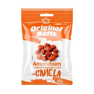 Amendoim Original Nutts Torrado e Caramelizado Com Canela 50g