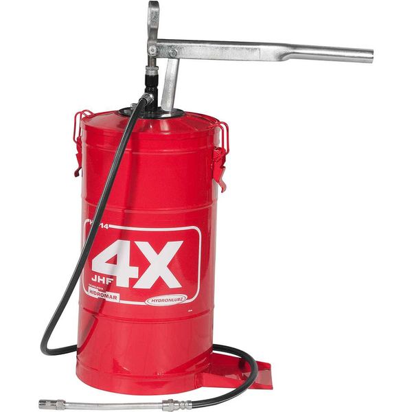 Bomba manual para graxa com reservatório para 14 kg HL-14 HYDRONLUBZ