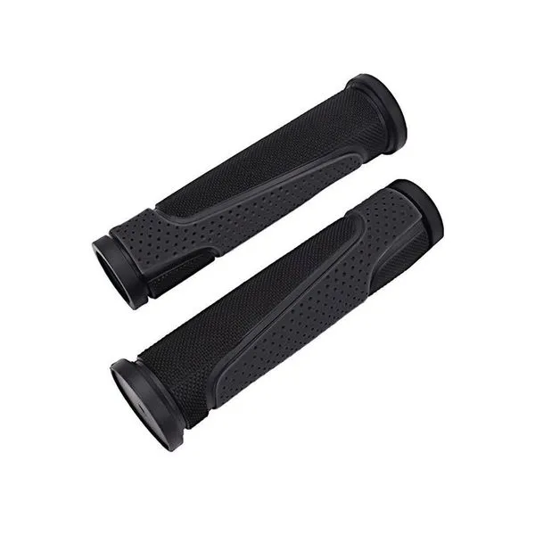 Manopla para Bicicleta GTA Ergonômica com Design Anatômico 125mm Par em Borracha TPR Preto OEM Manopla para Bicicleta GTA Ergonômica Anatômica 125mm Par em Borracha TPR Preto OEM