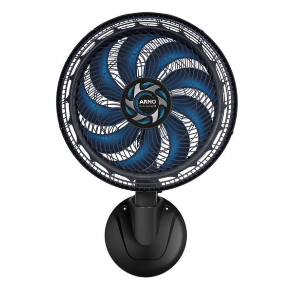Ventilador de Parede Xtreme 9 VE9P Arno Preto com Azul / 127V