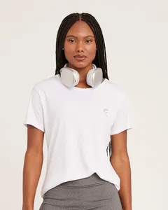 Blusa Feminina Fitness Fitter Lisa Branca G