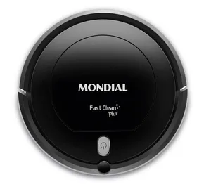 Robô Aspirador de Pó Fast Clean Plus Mondial Preto 35W Bivolt - RB-03 BIVOLT
