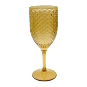 Taça Paramount De Acrílico 480ml Âmbar (MP)