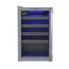 Adega de Vinhos Venax 24 Garrafas Piubella Cinza Porta Invertida 110v